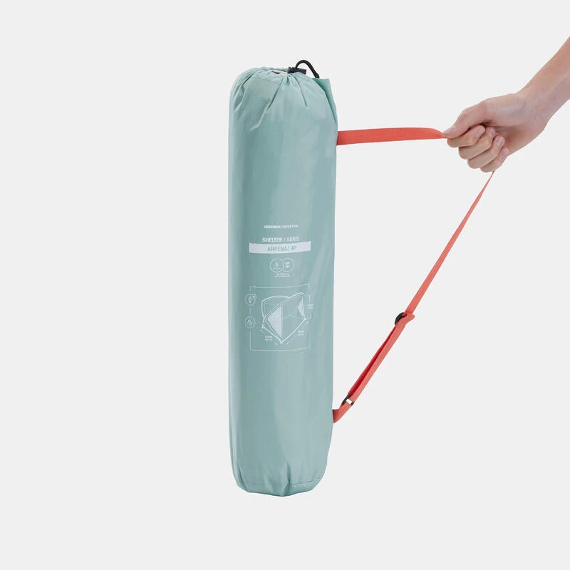 Quechua Abri à Arceaux De Camping - 4 Places - Arpenaz 4P 4 Quechua Abri à Arceaux De Camping - 4 Places - Arpenaz 4P – Image 2