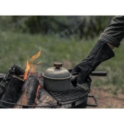 Barebones Casserole En émail / Poêle En Acier - Gris Pierre -Magasins De Camping Essentiels barebones casserole en email poele en acier gris pierre 3