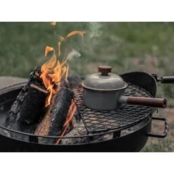 Barebones Casserole En émail / Poêle En Acier - Gris Pierre -Magasins De Camping Essentiels barebones casserole en email poele en acier gris pierre 4