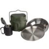 Batterie De Cuisine De Camping, Assiette Plate & Creuse, Couverts Et Tasse Set -Magasins De Camping Essentiels batterie de cuisine de camping assiette plate and creuse couverts et tasse set