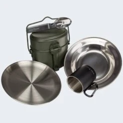 Batterie De Cuisine De Camping, Assiette Plate & Creuse, Couverts Et Tasse Set 11 Batterie De Cuisine De Camping, Assiette Plate & Creuse, Couverts Et Tasse Set -Magasins De Camping Essentiels batterie de cuisine de camping assiette plate and creuse couverts et tasse set 2