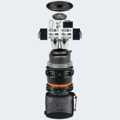 Batterie De Cuisine De Camping, Assiettes, Gobelets Et Couverts | Set Vaisselle -Magasins De Camping Essentiels batterie de cuisine de camping assiettes gobelets et couverts set vaisselle 2