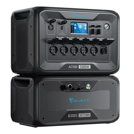 BLUETTI Générateur Électrique AC500+B300S 3072Wh LiFePO4 Batterie Pour Maison 3 BLUETTI Générateur Électrique AC500+B300S 3072Wh LiFePO4 Batterie Pour Maison