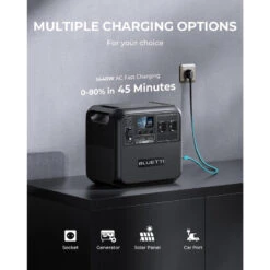 BLUETTI Générateur Électrique Portable AC180 1152Wh Batterie LiFePO4 Pour Voyage -Magasins De Camping Essentiels bluetti generateur electrique portable ac180 1152wh batterie lifepo4 pour voyage 3
