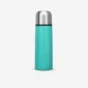 Quechua Bouteille Isotherme Inox 0,4L Avec Gobelet Pour La Randonnée - Turquoise -Magasins De Camping Essentiels bouteille isotherme inox 04l avec gobelet pour la randonnee turquoise