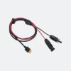 Câble Pour Panneau Solaire MC4 Vers XT60i - Longueur 2,5m - Ecoflow - Camping -Magasins De Camping Essentiels cable pour panneau solaire mc4 vers xt60i longueur 25m ecoflow camping