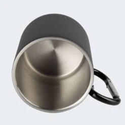 Camping Tasse Isotherme Mousqueton, Assiette Plate Et Couverts Set | Acier Inox -Magasins De Camping Essentiels camping tasse isotherme mousqueton assiette plate et couverts set acier inox 4