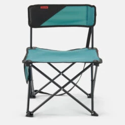Quechua CHAISE BASSE PLIANTE DE CAMPING MH100 Bleue -Magasins De Camping Essentiels chaise basse pliante de camping mh100 bleue 4