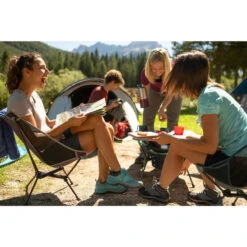 Quechua CHAISE BASSE PLIANTE DE CAMPING MH500 GRIS -Magasins De Camping Essentiels chaise basse pliante de camping mh500 gris 6