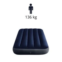 Intex Classic Downy - Lit Gonflable - 191x99x25cm - Compris Les Accessoires -Magasins De Camping Essentiels classic downy lit gonflable 191x99x25cm compris les accessoires 2