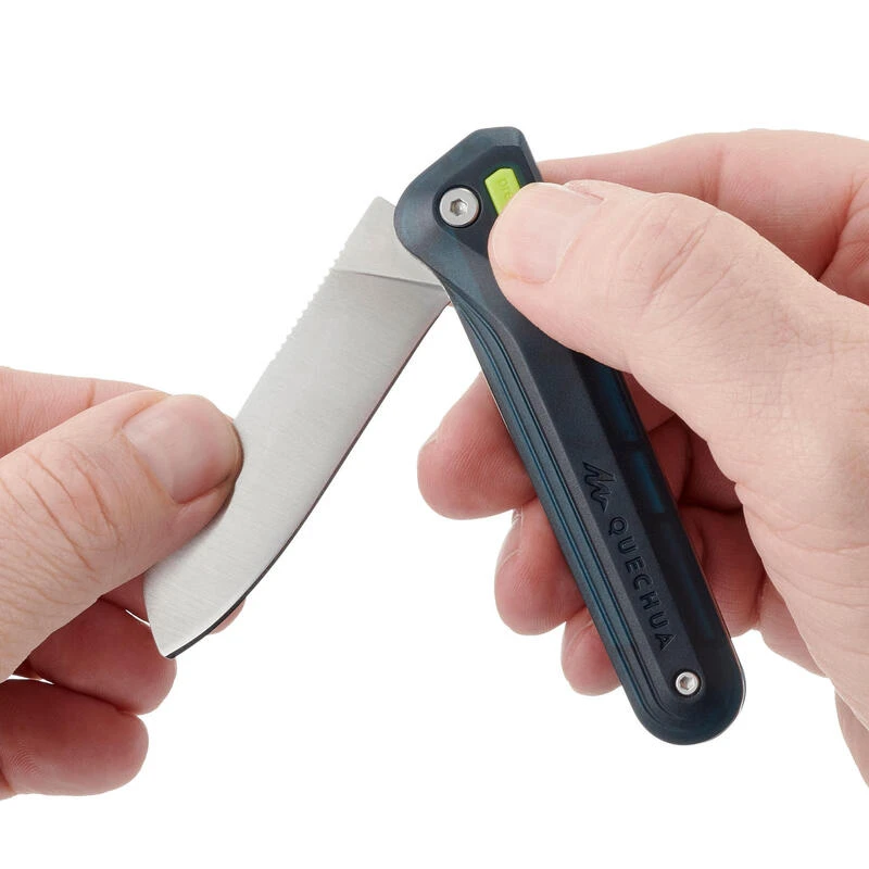 Quechua Couteau De Randonnée Pour Enfant (7 Ans Et +) MH100 Junior à Blocage De Lame 6 Quechua Couteau De Randonnée Pour Enfant (7 Ans Et +) MH100 Junior à Blocage De Lame – Image 4