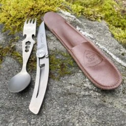Couteau Et Fourchette 6 En 1 -Magasins De Camping Essentiels couteau et fourchette 6 en 1 2