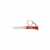 Couteau Porte Clé Opinel N°4 Inox-Rouge -Magasins De Camping Essentiels couteau porte cle opinel n4 inox rouge