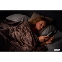 Couverture Électrique Luvego Avec Polaire/Sherpa - Brun Foncé -Magasins De Camping Essentiels couverture electrique luvego avec polairesherpa brun fonce 6