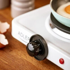 Cuisinière Électrique Portable De Voyage Camping 1 Feu 1500W Adler -Magasins De Camping Essentiels cuisiniere electrique portable de voyage camping 1 feu 1500w adler 4