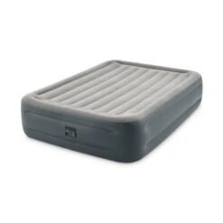 Intex Essential Rest Queen Airbed - Lit Gonflable - 203x152x46cm - Compris Accessoires -Magasins De Camping Essentiels essential rest queen airbed lit gonflable 203x152x46cm compris accessoires 1