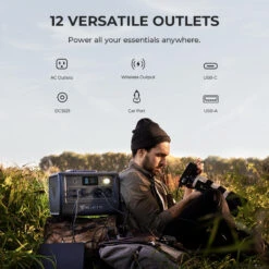 Générateur Solaire BLUETTI EB70 716Wh -Magasins De Camping Essentiels generateur solaire bluetti eb70 716wh 2