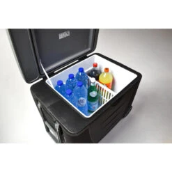 Glacière électrique Trolley Chaud/froid Biénergie 45L -Magasins De Camping Essentiels glaciere electrique trolley chaudfroid bienergie 45l 1