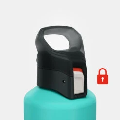 Quechua Gourde Alu 1L Avec Bouchon à Ouverture Rapide Pour La Randonnée - Vert -Magasins De Camping Essentiels gourde alu 1l avec bouchon a ouverture rapide pour la randonnee vert 3