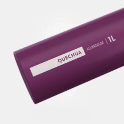 Quechua Gourde Alu 1L Avec Bouchon à Ouverture Rapide Pour La Randonnée - Violet -Magasins De Camping Essentiels gourde alu 1l avec bouchon a ouverture rapide pour la randonnee violet 2