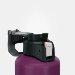 Quechua Gourde Alu 1L Avec Bouchon à Ouverture Rapide Pour La Randonnée - Violet -Magasins De Camping Essentiels gourde alu 1l avec bouchon a ouverture rapide pour la randonnee violet 6