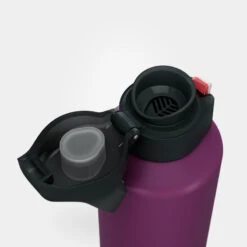 Quechua Gourde Alu 1L Avec Bouchon à Ouverture Rapide Pour La Randonnée - Violet -Magasins De Camping Essentiels gourde alu 1l avec bouchon a ouverture rapide pour la randonnee violet 7