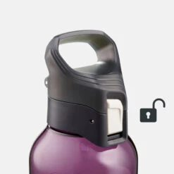 Quechua Gourde Ecozen® 0,8L Avec Bouchon Ouverture Rapide Pour La Randonnée - Violet -Magasins De Camping Essentiels gourde ecozen 08l avec bouchon ouverture rapide pour la randonnee violet 6
