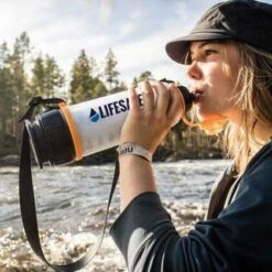 GOURDE FILTRANTE PURIFICATEUR D'EAU - LIFESAVER 6000UF - 750 ML - 6000L FILTRÉS -Magasins De Camping Essentiels gourde filtrante purificateur deau lifesaver 6000uf 750 ml 6000l filtres 3