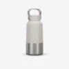 Quechua Gourde Inox 0,6L Avec Bouchon à Vis Pour La Randonnée - Blanc -Magasins De Camping Essentiels gourde inox 06l avec bouchon a vis pour la randonnee blanc