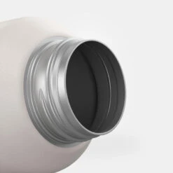 Quechua Gourde Inox 0,6L Avec Bouchon à Vis Pour La Randonnée - Blanc -Magasins De Camping Essentiels gourde inox 06l avec bouchon a vis pour la randonnee blanc 6