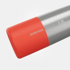 Quechua Gourde Isotherme Inox 0,8L Bouchon à Ouverture Rapide Pour La Randonnée - Rouge -Magasins De Camping Essentiels gourde isotherme inox 08l bouchon a ouverture rapide pour la randonnee rouge 2