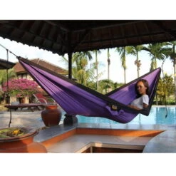 TICKET TO THE MOON Hamac Original Bleu / Turquoise -Magasins De Camping Essentiels hamac original bleu turquoise 4