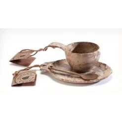 Kupilka Boîte-cadeau-Tasse, Cuillère Et Assiette-Original (Marron) -Magasins De Camping Essentiels kupilka boite cadeau tasse cuillere et assiette original marron 5