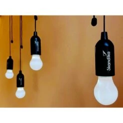 Lampe De Camping Skandika Narvik | Set De 4 Lampes LED, Pull Light, à Piles -Magasins De Camping Essentiels lampe de camping skandika narvik set de 4 lampes led pull light a piles 2