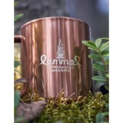 Lemmel Mug Isolé à Double Paroi - Acier Inoxydable/Cuivre - Logo Lemmel -Magasins De Camping Essentiels lemmel mug isole a double paroi acier inoxydablecuivre logo lemmel 3