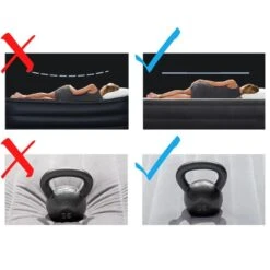 Matelas Gonflable - Intex Prestige Downy -2 Personnes - 152x203x25 Cm (BxLxH) -Magasins De Camping Essentiels matelas gonflable intex prestige downy 2 personnes 152x203x25 cm bxlxh 2