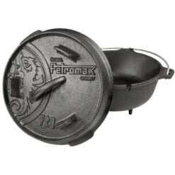 Petromax Dutch Oven FT3-3QT (avec Pieds) Et Levier De Couvercle -Magasins De Camping Essentiels petromax dutch oven ft3 3qt avec pieds et levier de couvercle 3