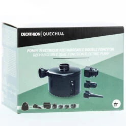 Quechua POMPE ÉLECTRIQUE COMPACTE POUR LE CAMPING - RECHARGEABLE SUR SECTEUR -Magasins De Camping Essentiels pompe electrique compacte pour le camping rechargeable sur secteur 4