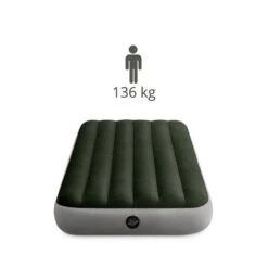 Intex Prestige Downy Jr. Twin Airbed - Lit Gonflable - 191x99x25cm - Avec Accessoires -Magasins De Camping Essentiels prestige downy jr twin airbed lit gonflable 191x99x25cm avec accessoires 2