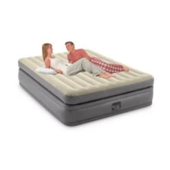 Intex Prime Comfort Elevated Queen - Lit Gonflable - 203x152x51cm - Avec Accessoires -Magasins De Camping Essentiels prime comfort elevated queen lit gonflable 203x152x51cm avec accessoires 2