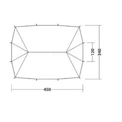 Robens Tarp PRS Twin Summit -Magasins De Camping Essentiels robens tarp prs twin summit 3