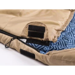 Sac De Couchage Dundee - 220x80cm - Camping - 3 Saisons - Jumelable - Zip Droite -Magasins De Camping Essentiels sac de couchage dundee 220x80cm camping 3 saisons jumelable zip droite 3