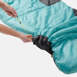 Quechua SAC DE COUCHAGE ENFANT 2 EN 1 - SLEEPIN BED JUNIOR 10°C BLEU -Magasins De Camping Essentiels sac de couchage enfant 2 en 1 sleepin bed junior 10c bleu 8