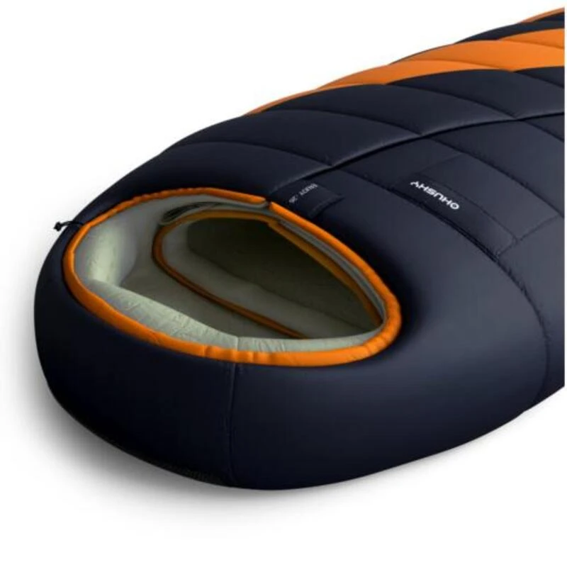 Husky Sac De Couchage Momie Enjoy 2023 -25°C 220 Cm - Gris - Orange - Adultes 5 Husky Sac De Couchage Momie Enjoy 2023 -25°C 220 Cm - Gris - Orange - Adultes – Image 3