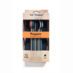 SET COMPLET DE 5 JEUX DE 3 COUVERTS MAGNÉTIQUES CAMPING EN ALUMINUM DUR - ÉTUI -Magasins De Camping Essentiels set complet de 5 jeux de 3 couverts magnetiques camping en aluminum dur etui 3