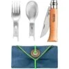 Set Complet Opinel Picnic+ - Opinel N°8 + Embouts Cuillère Et Fourchette -Magasins De Camping Essentiels set complet opinel picnic opinel n8 embouts cuillere et fourchette
