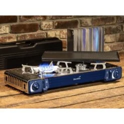 Set Réchaud à Gaz 2 Feux - Skandika Brann - Camping - Allumage Piezo - Mallette -Magasins De Camping Essentiels set rechaud a gaz 2 feux skandika brann camping allumage piezo mallette 5