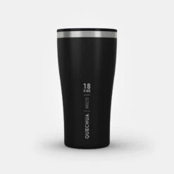 Quechua Tasse / Verre MH500 Isotherme (double Paroi Inox) Camp Du Randonneur 0,5L Noir -Magasins De Camping Essentiels tasse verre mh500 isotherme double paroi inox camp du randonneur 05l noir 9