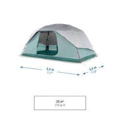 Quechua Tente à Arceaux De Camping - Arpenaz 6 ULTRAFRESH - 6 Personnes - -Magasins De Camping Essentiels tente a arceaux de camping arpenaz 6 ultrafresh 6 personnes 2