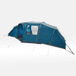 Quechua Tente à Arceaux De Camping - Arpenaz 8.4 - 8 Personnes - 4 Chambres -Magasins De Camping Essentiels tente a arceaux de camping arpenaz 84 8 personnes 4 chambres 9